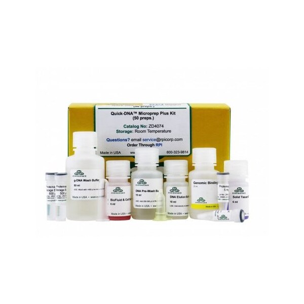 Zymo Research Quick DNA Plus Microprep Kit, 50 Preps ZD4074 - main